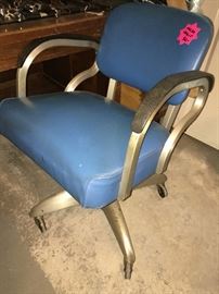 Chrome MCM office chair (we have 2!)