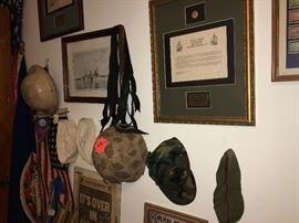 Military headgear helmets
