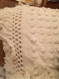 2 chenille bedspreads