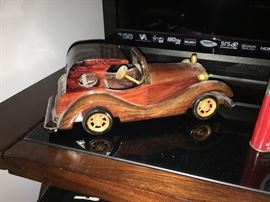 Wooden cars