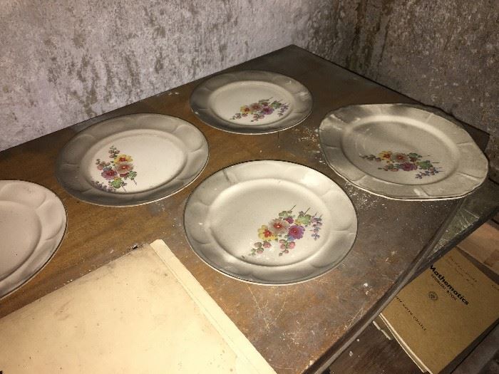 Vintage dishes