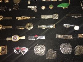 Tie Tacks, Tie Clips, Cufflinks