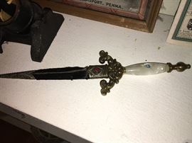 Toledo sabre with gems