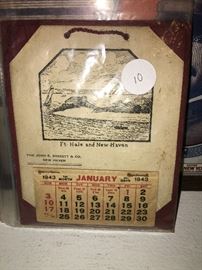 Bassett + Co, 1943 Calendar