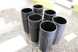 Six 4" free floating handguards