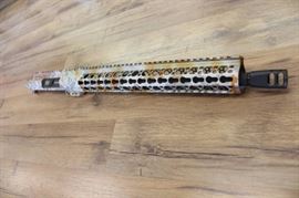 16" AR 15 Upper 5.56 Custom Digital Camo Anodize