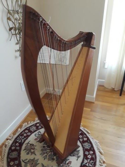 Handmade harp