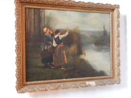 OIL ON CANVAS MARY LEE PAYNE BEUTRON 