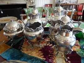 VICTORIAN WILCOX TEA SET