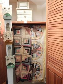 FOLK ART AND QUILTS