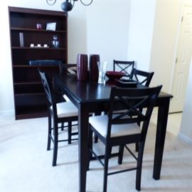 High Top Table with 6 chairs
