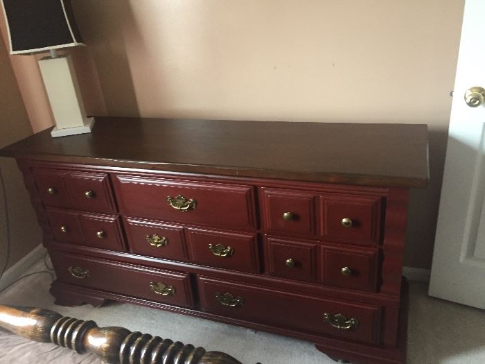 Cherry wood dresser/buffet $150