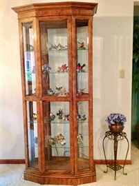 Another Lighted Curio Cabinet