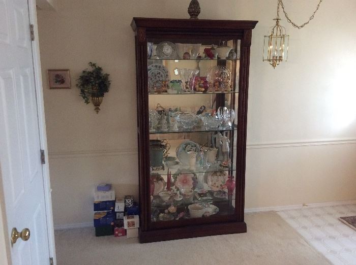 Wonderful couio cabinet with and sliding door. 