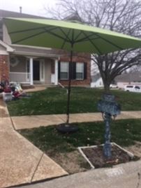 Gradin Rd. Outdoor Market umbrella priced $75.00.