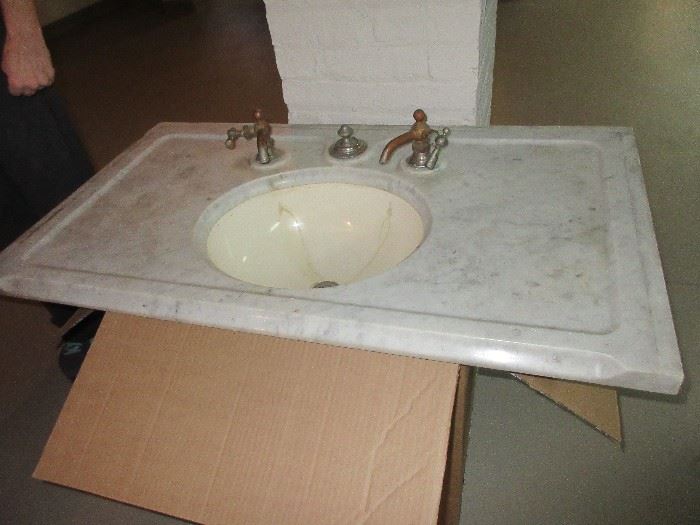 Vintage marble sink