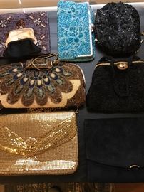 Vintage beaded purses