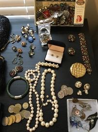 Select pieces of fine and costume jewelry and more
