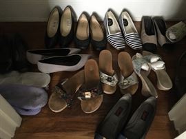 Size 7 M shoes, casual and dressy