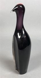 Lot 18 KOSTA Sweden Modern Art Glass Bird Sculpture 