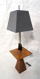 Lot 34 HARVEY PROBBER Stylish Modern Walnut Lamp Table. 