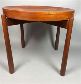 Lot 84 DANSK JENS QUISTGAARD Teak Tray Top Side Table. M