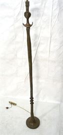 Lot 87 ALBERT GIACOMETTI Style Bronze Figural Floor Lamp