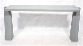 Lot 93 ANGELO MANGIAROTTI Italian Concrete Console Table