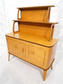 Lot 118 THEDEN JORDAN Modern Bentwood Sideboard Buffet. L