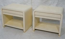 Lot 122 Pr ENRIQUE GARCEL Lacquered Tessellated Bone Nigh