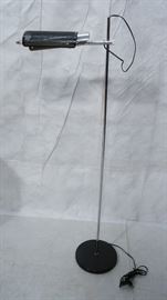 Lot 148 KOCHLOWY Black  Chrome Modern Floor Lamp OMI Mo