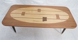 Lot 204 Italian Style Modern Inlaid Coffee Cocktail Table