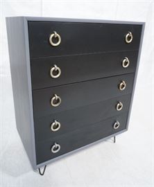 Lot 208 Stylish Decorator Modern Painted Chest of Drawers