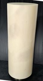 Lot 228 KARL SPRINGER Style Modern Lacquered Pedestal. Ta