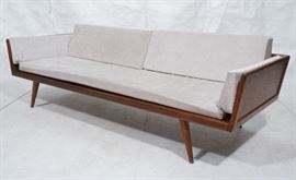 Lot 233 MEL SMILOW American Modern Walnut Daybed. Walnut 