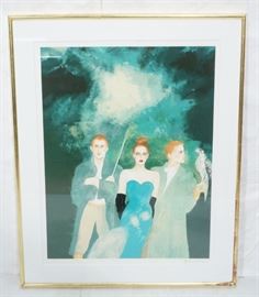 Lot 256 Jaonna Zjawinska Large Modernist Print 3 Young Ad