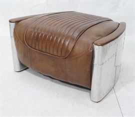 Lot 365 RESTORATION HARDWARE Industrial Aviator Stool Ben