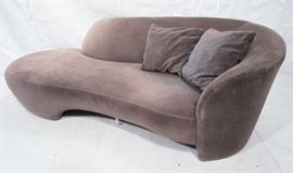 Lot 413 VLADIMIR KAGAN Cloud Modern Sofa Couch. Smoky gra