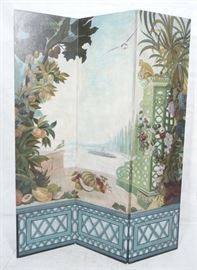 Lot 517 Maitland Smith 7 ft 3 Panel Decorative Room Divid