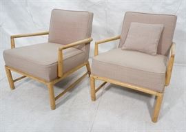 Lot 556 Pr ROBSJOHN GIBBINGS Style Lounge Chairs American