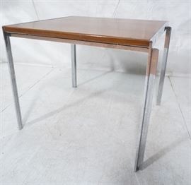 Lot 361 Stow,Davis Occasional Side Table. Walnut top with