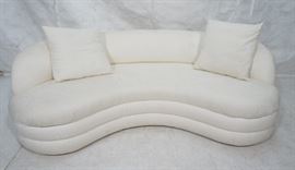 Lot 666 Directional Curved Sofa Possibly Paul Evans or Ka