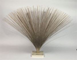 Lot 355 Harry Bertoia style Wire Metal Spray Table Sculpt