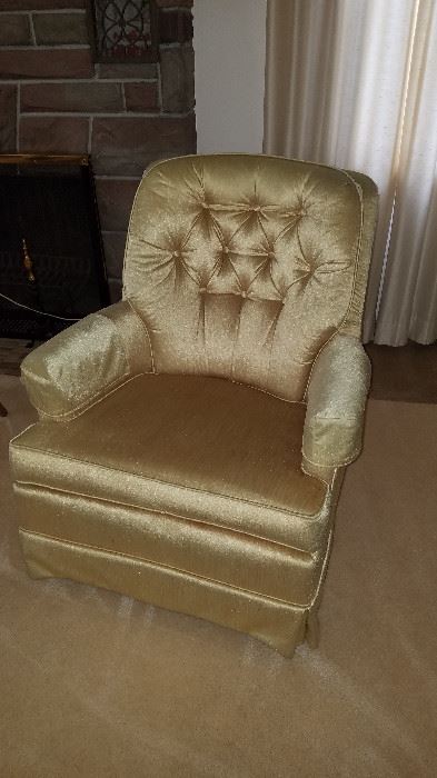 One of swivel chairs