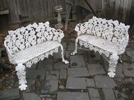 Antique Cast Iron Benches