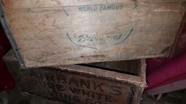 Advertising items. Fairbanks "Fairy" Soap box