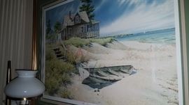 16 Charles "C.L." Peterson "Memories Series" framed and numbered prints. "The Summer Place" 1006/2500