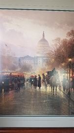 G. Harvey "Seeds of Change" Collection- 2 framed. "Time of Hope" 2580/3450