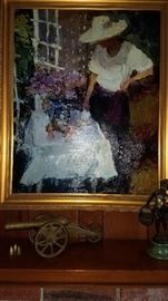 Large selection of artwork, framed prints and oils. D. McCaw Artist Proof 1/15 oil