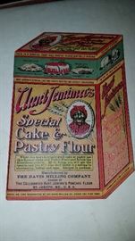 Save The Date and plan on attending this coming Saturday's "One Day Only" Estate Sale. Located in nice, quaint house, the main floor, basement/garage and driveway is FULL!! Much antiques and collectibles, household and home décor, Oriental to Mid Century!! Aunt Jemina ca. 1906 Davis Milling Co. St. Joiseph, MO